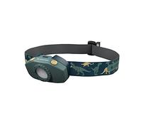 Ledlenser KidLED2 - Battery Powered Kids Outdoor LED Head Torch, Super Bright 40 Lumens Headlamp, Detachable Light, Kids Camping Torch, Dog Walking Head Torch, Up to 20 Hours Charge (Green)