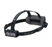 Ledlenser NEO9R - Rechargeable Outdoor LED Head Torch, Running Headlamp with Chest Strap, Super Bright 1200 Lumens Headlamp, Fishing Head Torch, Hiking Equipment, Up to 120 Hours Charge (Grey/Black)
