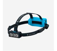 Ledlenser NEO9R Head Torch - Blue, Ideal for Running and Outdoor Adventures with Powerful Brightness