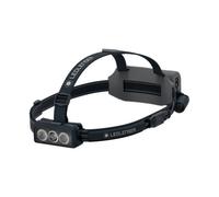 Ledlenser NEO9R - Rechargeable Outdoor LED Head Torch, Running Headlamp with Chest Strap, Super Bright 1200 Lumens Headlamp, Fishing Head Torch, Hiking Equipment, Up to 120 Hours Charge (Grey/Black)