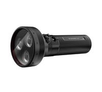 Ledlenser P18R Rechargeable Torch, 6500lm, 620m Searchlight Beam, USB-C | Adjustable Focus, 651g, Up to 45h Battery, Simple Mode Select, 8 Modes, Heavy Duty Flashlight For Hiking, Camping, Emergency