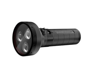 Ledlenser P18R Signature LED Rechargeable Torch, 7000lm Powerful Searchlight, 630m Adjustable Focus, 8 Modes, USB-C, Long Lasting 45 Hour Battery, IP68 Waterproof Flashlight for Camping, Emergency