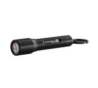Ledlenser P3R LED Rechargeable Small Torch, 200lm, USB-C, 130m Adjustable Focus, Water Resistant, 8 Hour Battery, Lightweight 41g Battery Powered Mini Flashlight for Dog Walking, Hiking, Kids Camping
