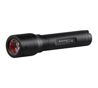 Ledlenser P5R portable LED torch, 420 lumen, rechargeable Lithium 14500 battery, 240m range, focusable, up to 15h runtime, incl. magnetic charging system and wall bracket