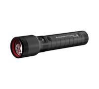 Ledlenser P7R Signature Rechargeable Torch, 2500lm, 340m Beam, IP68, USB-C | up to 80h Run Time, Adjustable Focus, 8 Modes inc Strobe, Waterproof, 197g, With Belt Pouch, Flashlight For Camping, Hiking