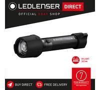 Ledlenser P7R UV WORK Rechargeable 1200 Lumen 90 CRI LED Torch inc Ultra Violet [EEK: A]