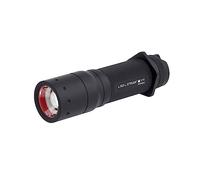 Ledlenser Police Tac Torch (PTT), 280lm, AAA Battery Powered, 220m Beam | up to 25h Runtime, Simple To Operate, 2 Modes, Water Resistant, Anti Roll, Inc Wrist Strap For Police, Security, Military