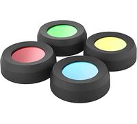 Ledlenser Premium LED Head Torch Accessories - Colour Filter Caps 36mm (Set of 4) Compatible With H8R, iH8R, MH10 and NEO10R Models
