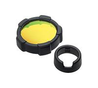 Ledlenser Premium LED Torch Accessories - Colour Filter Cap (85.5mm) Compatible With MT18 Torch Model, Improves Vision During Fog, Walking, Hiking, Outdoor Activities (Yellow)