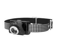 Ledlenser SEO7R - Rechargeable LED Head Torch, Super Bright 220 Lumens Headlamp, Dual Power AAA Battery Option, Camping Headlight, Running Torch, Hiking Equipment, Up to 20 Hours Run Time - Black