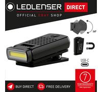 Ledlenser W1R WORK Rechargeable Clip Light One Size