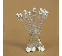 LEDLOCLB 4 Pcs R7S Glass Tube Halogen Bulb 118MM 100W 200W 300W Double Ended Linear High Power Bulb for Home Decoration,118mm -300W,10PCS