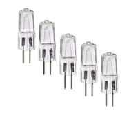 LEDLOCLB 5pcs GY6.35 Halogen Bulbs AC DC 12V/24V 2800K 35W 50W 70W 100W for Lamps Replacement Parts,2800K -12V,100W