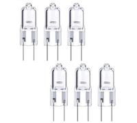 LEDLOCLB 6pcs GY6.35 Halogen Bulb 12V 50W Dimmable GY6.35 Bulb,100W