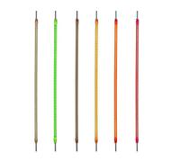 LEDLOCLB Flexible Led Filament 6Pcs 3V 185Mm-60Mm Blue Red Green Edison Bulb Parts Bendable Led Flexible Filament Accessories Light Source Accessories, Pink - 6 Pieces