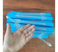 LEDLOCLB R7S Halogen Bulb 230V 200W 1000W Warm White High Brightness 78MM 118MM 189MM 254MM Adjustable Linear Halogen Tube 5 pcs 10PCS 254MM-1500W