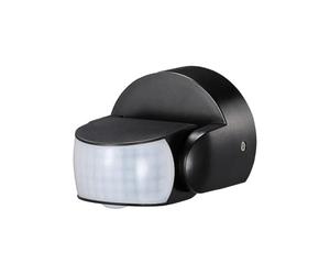 LEDLUX CL6611B Infrared Motion Sensor IP65 Black Colour Wall Mount Ceiling Swivel 180°