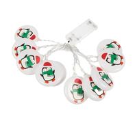 ledmomo Christmas String Lights 1.5M 10LED Hanging Christmas Penguin String Lights Battery Operated Christmas Decorations Night Light for Indoor Outdoor Party Favors