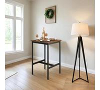 LEDREM Bar Table, Tall Kitchen Table For Breakfast, Dining Room Table