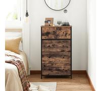 Fabric 5-Drawer Storage Organiser Unit
