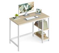 LEDREM Computer Desk, Office Desk, 100 X 50 X 76 Cm, Modern Style, For Study, Bedroom