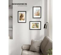 LEDREM Picture Frames, Photo Frames For 6X8 Photos, Wall Hanging Or Tabletop Display, Mdf Board, No-Trace Nails Included