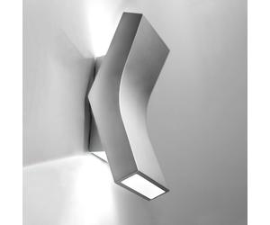 LEDS-C4 Bend LED wall lamp 05-4394 up/down alu