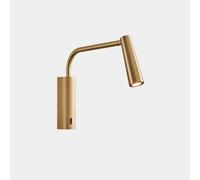 LEDS C4 Gamma Extend LED Reading Light Adjustable Arm Matt Gold IP20 2.1W 2700K