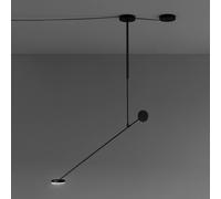 Grok Invisible - LED Ceiling Pendant Matt Black Mains dimming (LC) 765lm 3000K