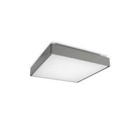 Luminosa Lighting Luminosa Ksel Led Large Outdoor Ceiling Light Grey Ip65