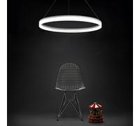 LEDS-C4 LED pendant light CIRC Round, Ø 100 cm, white, aluminium