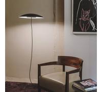 LEDS-C4 Noway Single LED floor lamp curved, black