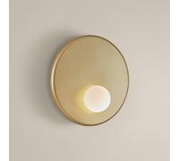 LEDS-C4 Trip wall light Ø 30 cm matt gold