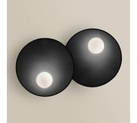 LEDS-C4 Trip wall light 2-bulb black