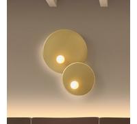 LEDS-C4 Trip wall light 2-bulb matt gold