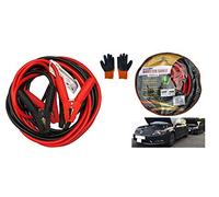 LEDSA MART 6 Metres 1000amp Heavy Duty Jump Leads Professional Booster Cables for HGV Cars Vans Truck with Safety Gloves and Carry Case