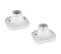 ledscom.de 2 Pieces Ceiling Light/lamp Holder Elektra, White, 1x E27 max. 60W