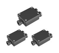 ledscom.de 3 pieces 2-way cable connector for outside, IP68, sleeve for 6-8mm cable diameter
