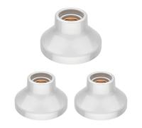 ledscom.de 3 Pieces Ceiling Light/lamp Holder Elektra, Porcelain, White Glossy, 1x E27 max. 300W