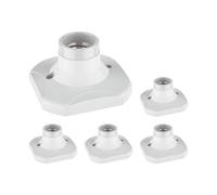 ledscom.de 5 Pieces Ceiling Light/lamp Holder Elektra, White, 1x E27 max. 60W