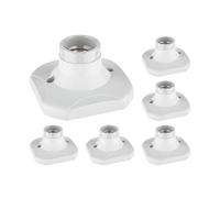 ledscom.de 6 Pieces Ceiling Light/lamp Holder Elektra, White, 1x E27 max. 60W