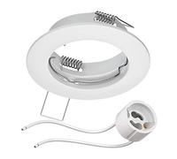 ledscom.de Ceiling mounting Frame Fere Mounting Frame White matt (LED/Halogen/GU10/MR16/PAR16/50mm) incl. GU10 Socket