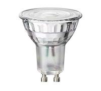 ledscom.de GU10 LED Bulb, PAR16, White (4000 K), 5.3 W, 504lm, 44°, Reflector Mirror (Silver)
