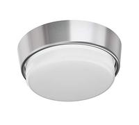 ledscom.de GX53 lamp Socket INEL Chrome matt Round 90mm Ø incl. LED lamp 6,2W 509lm Warm-White