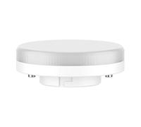 ledscom.de GX53 LED Bulb, Warm White (2700 K), 6.2 W, 509lm, 97°, matt