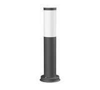 ledscom.de Path Light/Bollard Light PORU for Outdoors, IP44, 39 cm, Anthracite, 1x E27 max. 40W