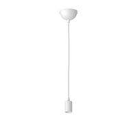 ledscom.de Pendant Light/Hanging lamp DORI, White matt, 1x E27 max. 60W