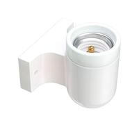 ledscom.de Wall Light FEL, Porcelain, White Glossy, Angular, 1x E27 max. 300W