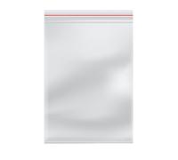 LEDSone 1000 Grip Seal Bags (8 x 12 cm / 3.1 x 4.7 inch) Strong Resealable Zip Lock Bags | Reusable Clear Plastic Bags | Resealable Freezer Bags | Resealable Bags for Food Storage Jewellery Medicine