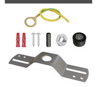 LEDSONE 100mm Front Fitting Ceiling Rose Ceiling Light Fixture Bracket